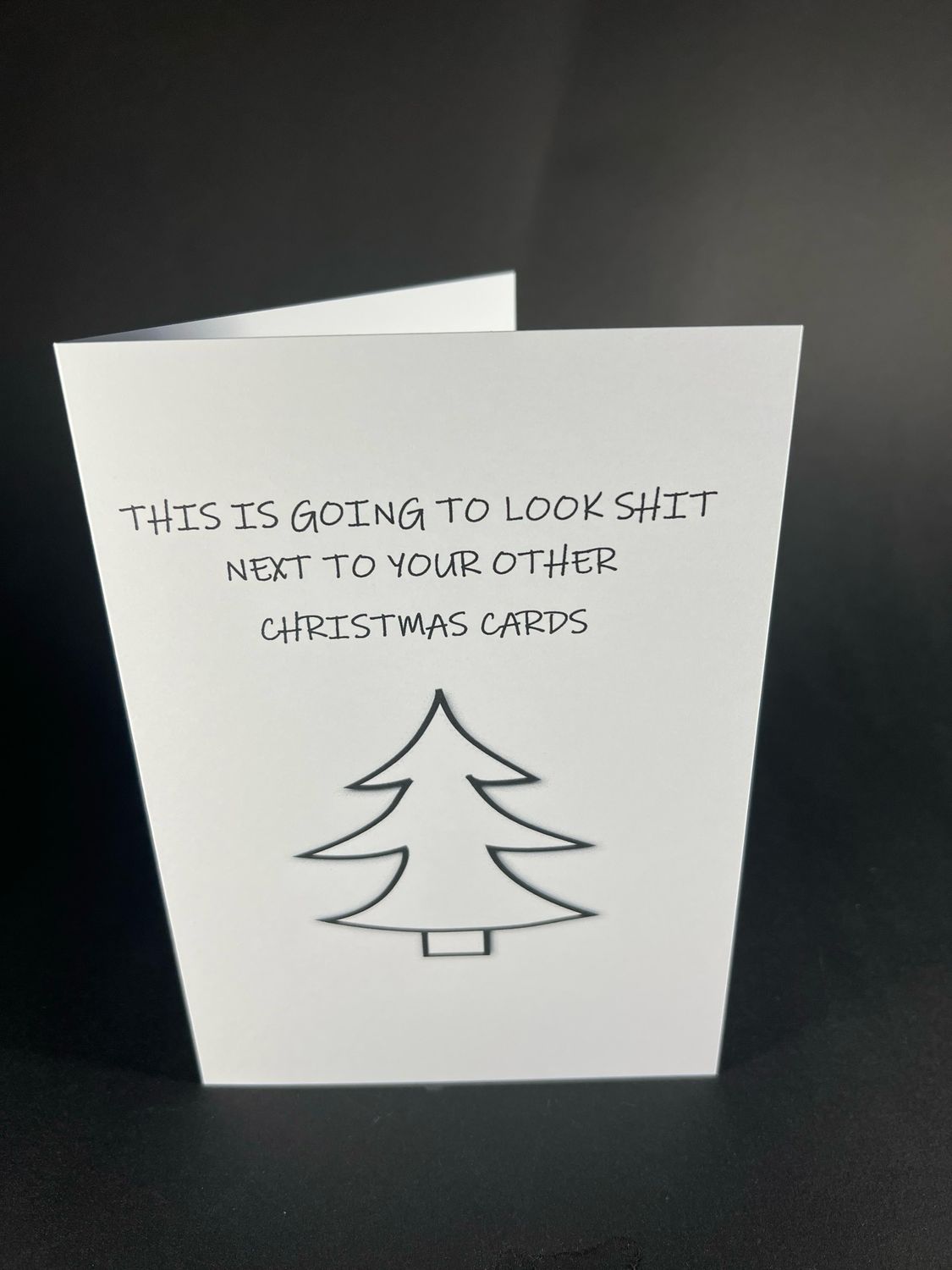 X15 Xmas Cheeky Card