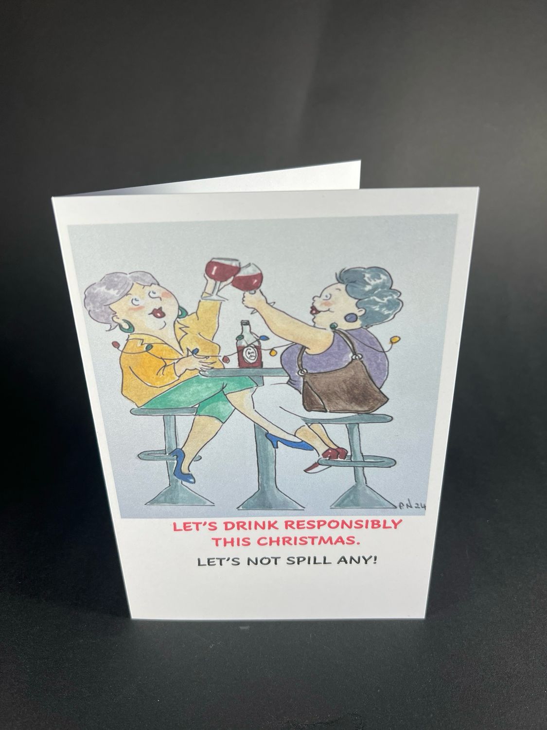 X16 Xmas Cheeky Card