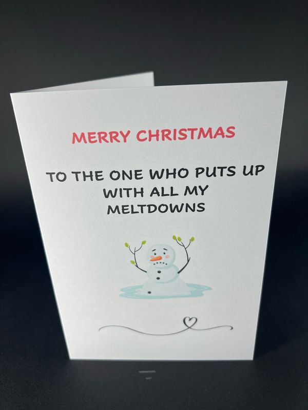 X25 Xmas Cheeky Card