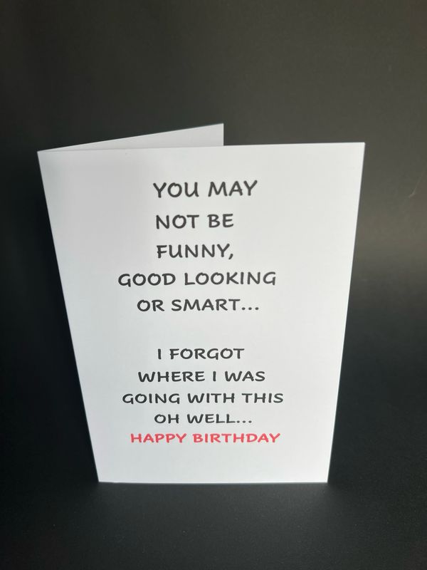 Cheeky Card 72