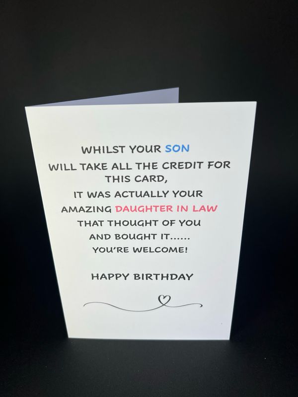Cheeky Card 32
