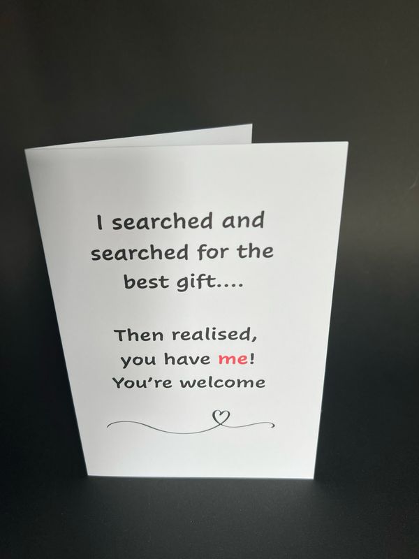 Cheeky Card 16