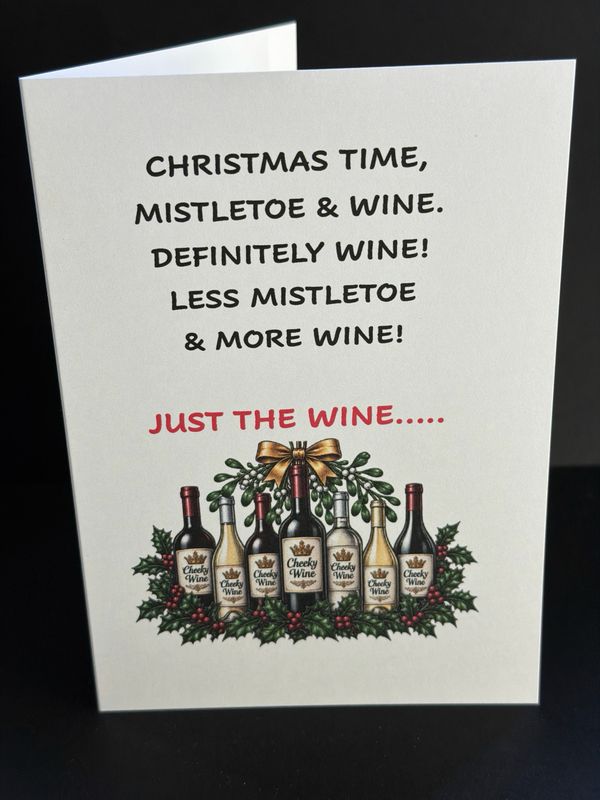 X01 Xmas Cheeky Card