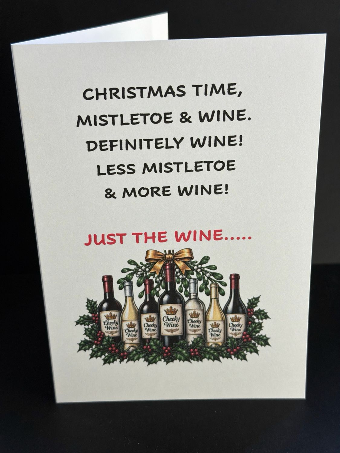 X01 Xmas Cheeky Card