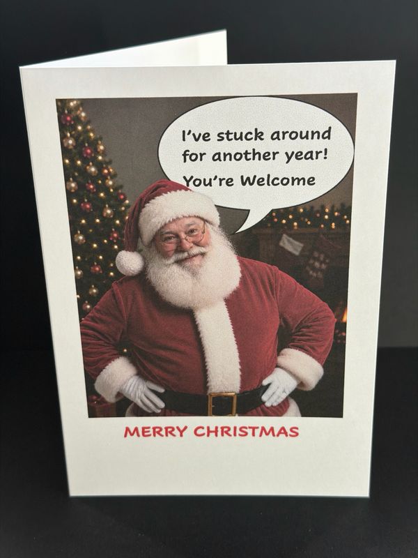 X13 Xmas Cheeky Card