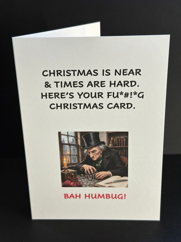 X06 Xmas Cheeky Card