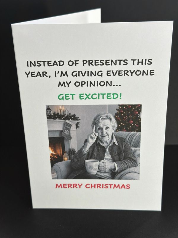 X23 Xmas Cheeky Card