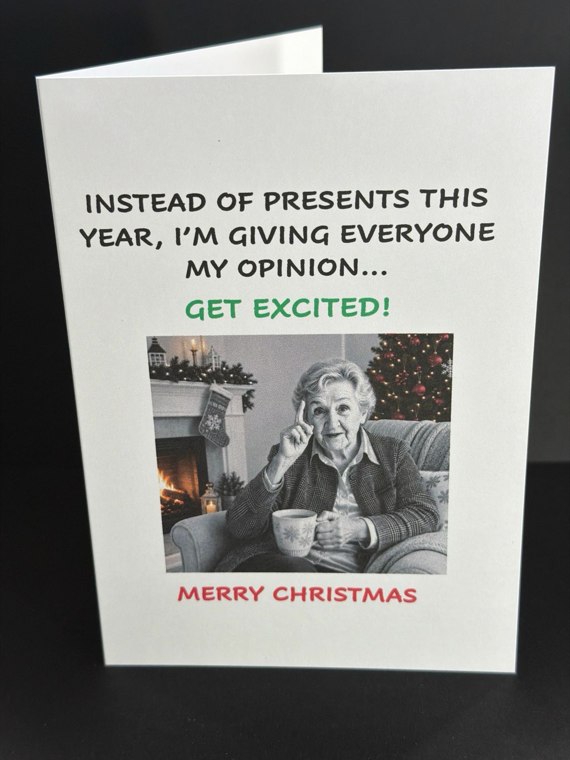 X23 Xmas Cheeky Card