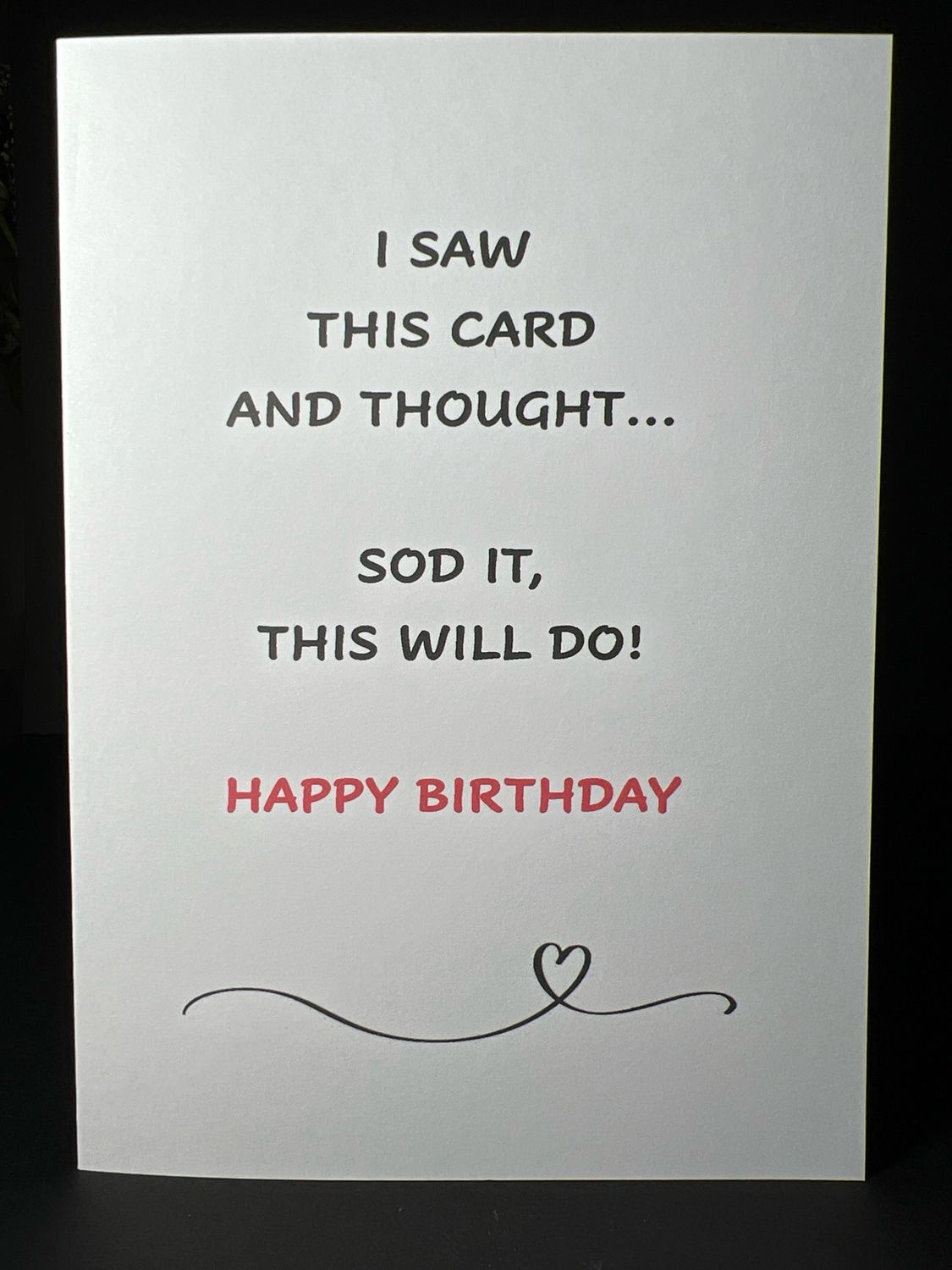 Cheeky Card 136