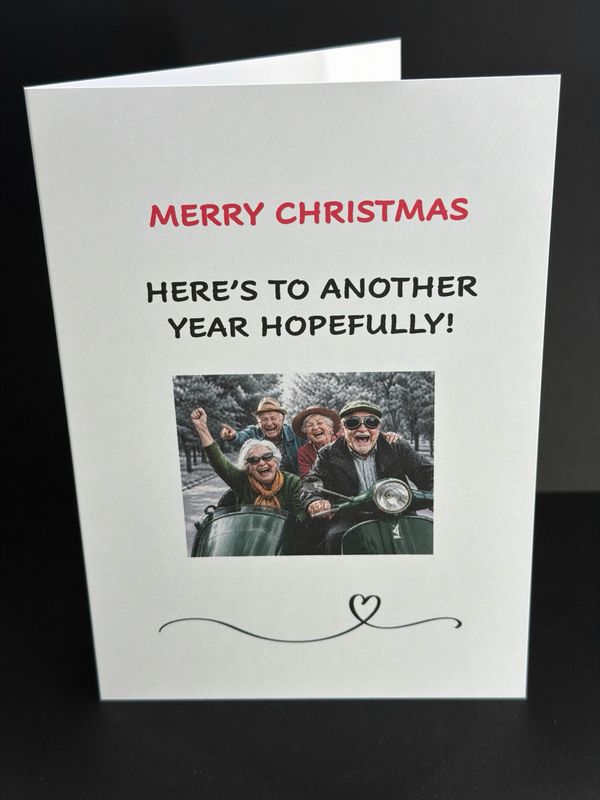 X28 Xmas Cheeky Card