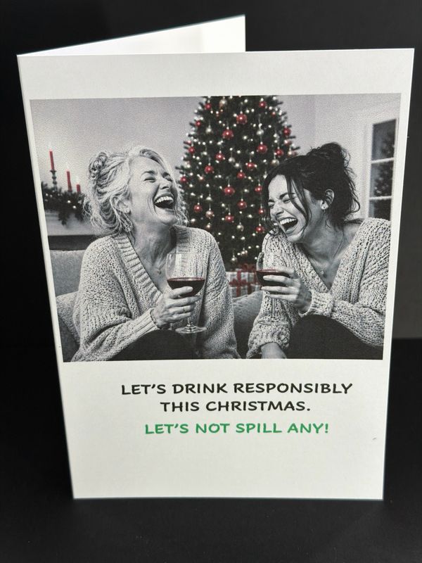 X27 Xmas Cheeky Card