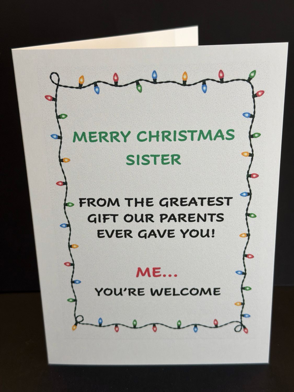 X29 - Xmas Cheeky Card