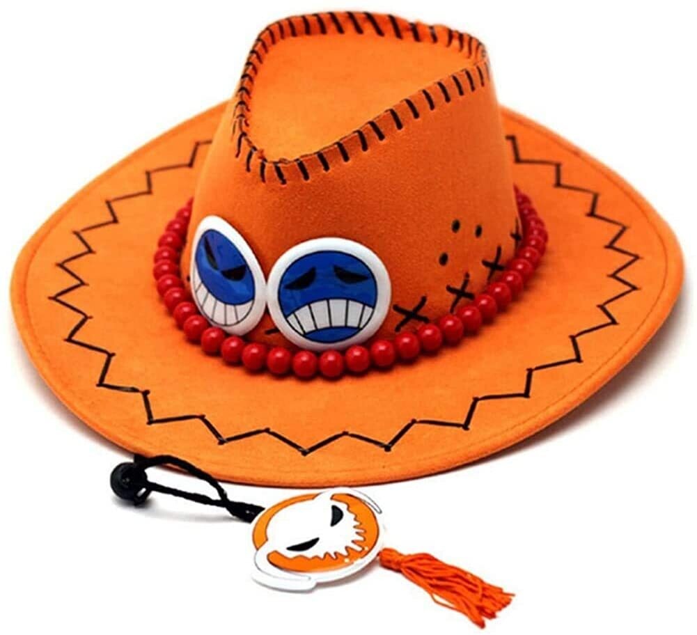 One Piece Portgas D Ace Hat Cowboy