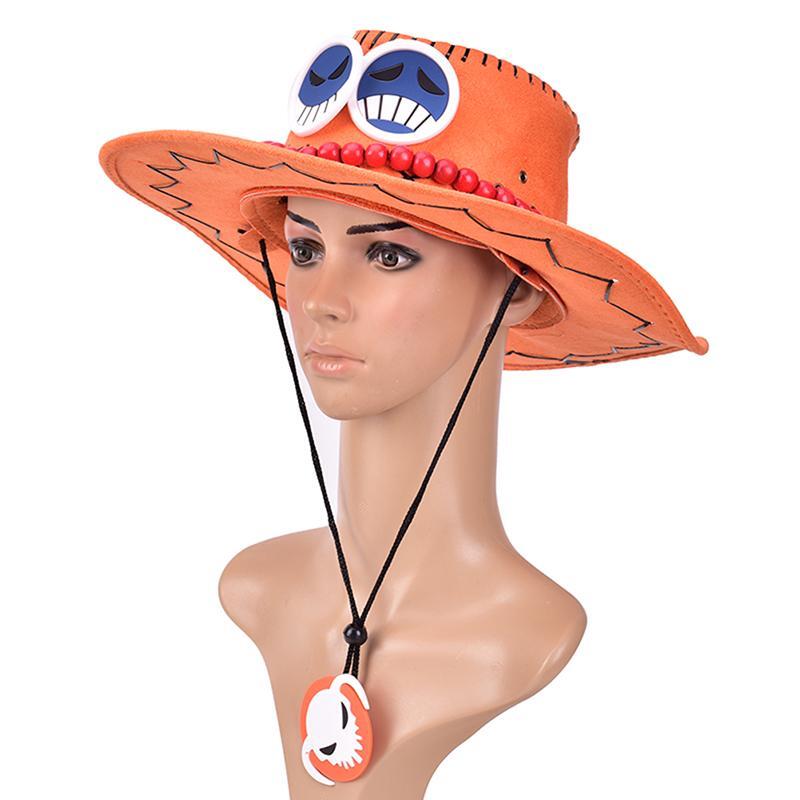 One Piece Portgas D Ace Hat Cowboy