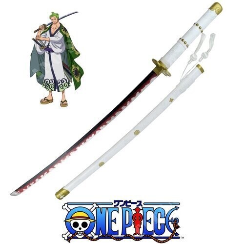 One Piece Roronoa Zoro Enma White Wooden Sword