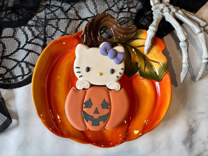 Kitty Pumpkin Sugar Cookie Set