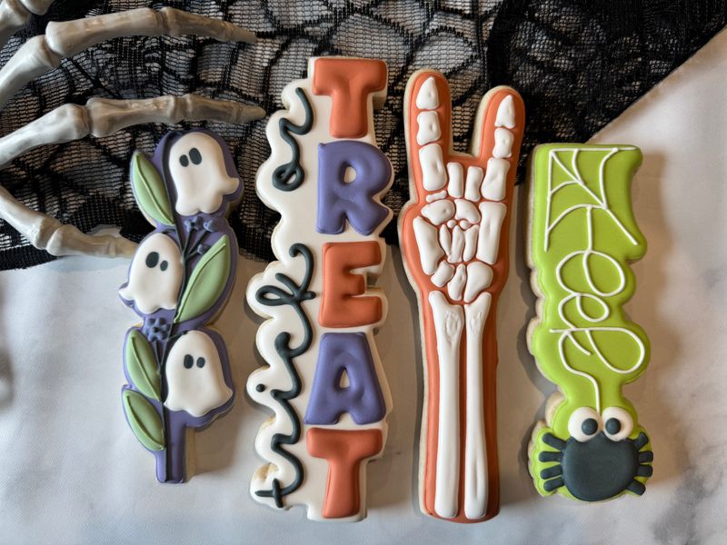 Spooky Tall Sugar Cookie