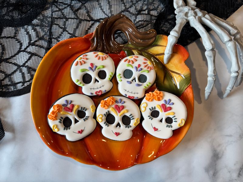 Calavera Mini Sugar Cookie Set