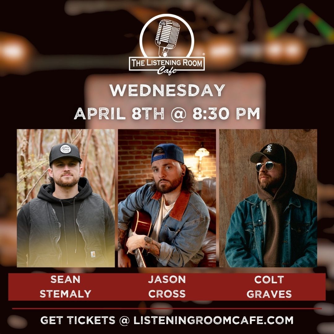 SEAN STEMALY, JASON CROSS, &amp; COLT GRAVES