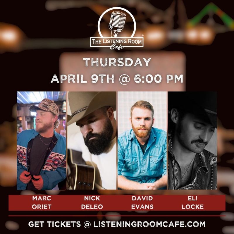 MARC ORIET, NICK DELEO, DAVID EVANS, &amp; ELI LOCKE