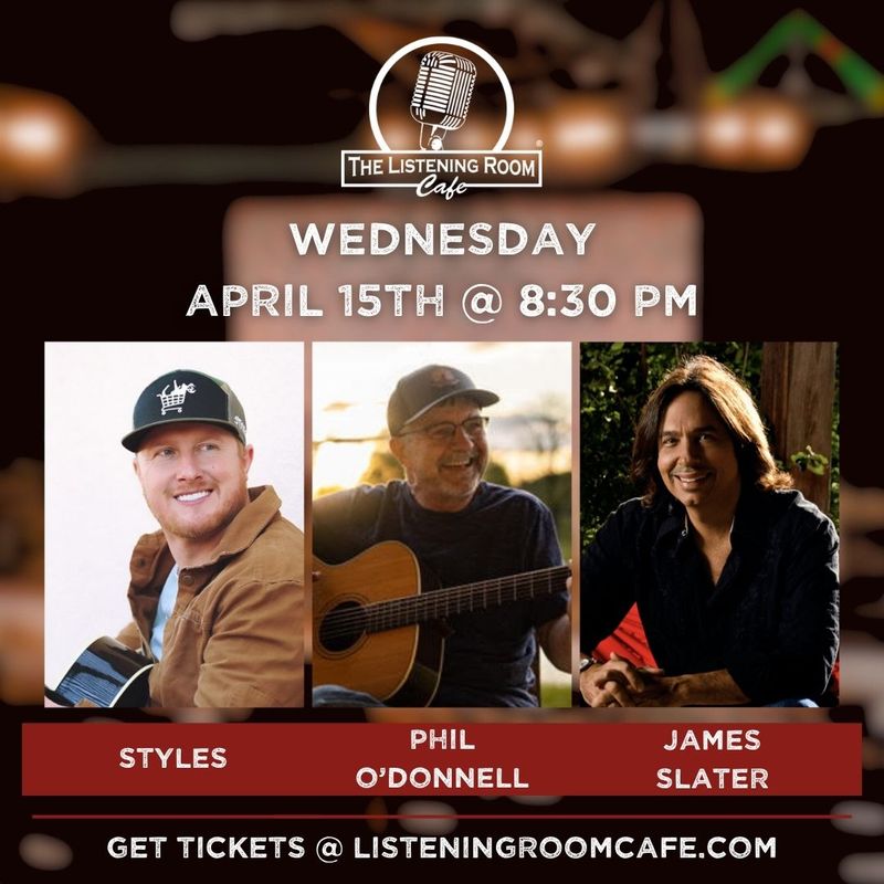STYLES, PHIL O'DONNELL, &amp; JAMES SLATER
