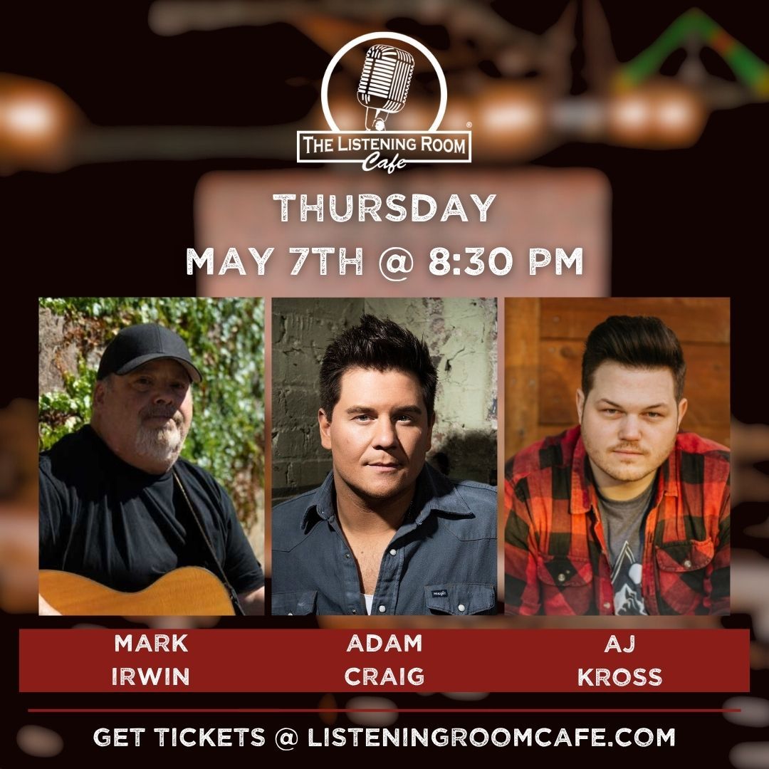 MARK IRWIN, ADAM CRAIG, &amp; AJ KROSS