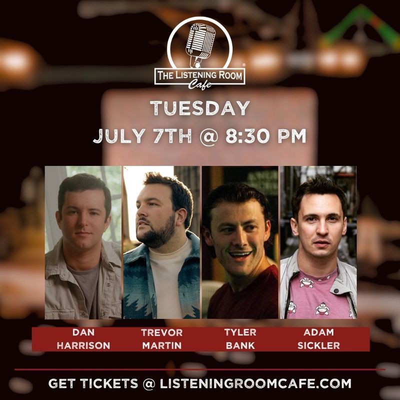 DAN HARRISON, TREVOR MARTIN, TYLER BANK, &amp; ADAM SICKLER
