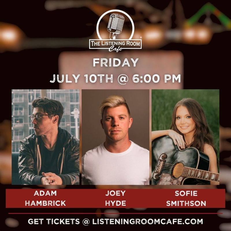 ADAM HAMBRICK, JOEY HYDE, &amp; SOFIE SMITHSON