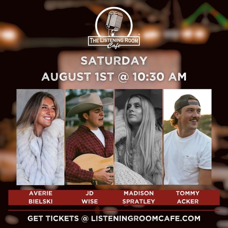 AVERIE BIELSKI, JD WISE, MADISON SPRATLEY, & TOMMY ACKER