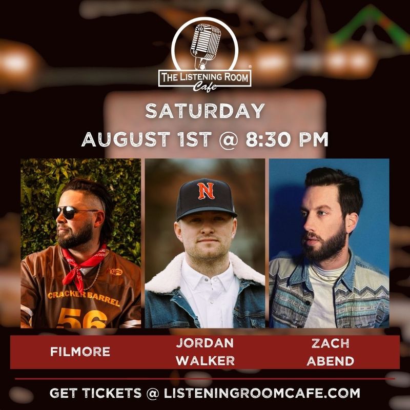 FILMORE, JORDAN WALKER, & ZACH ABEND