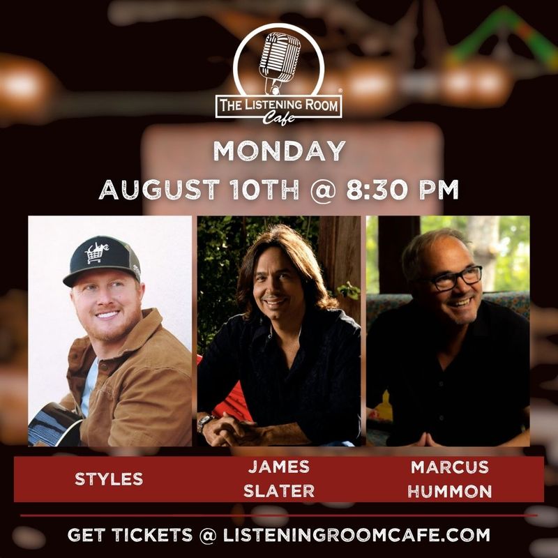 STYLES, JAMES SLATER, & MARCUS HUMMON