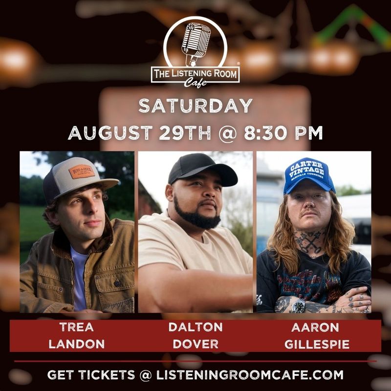 TREA LANDON, DALTON DOVER, &amp; AARON GILLESPIE