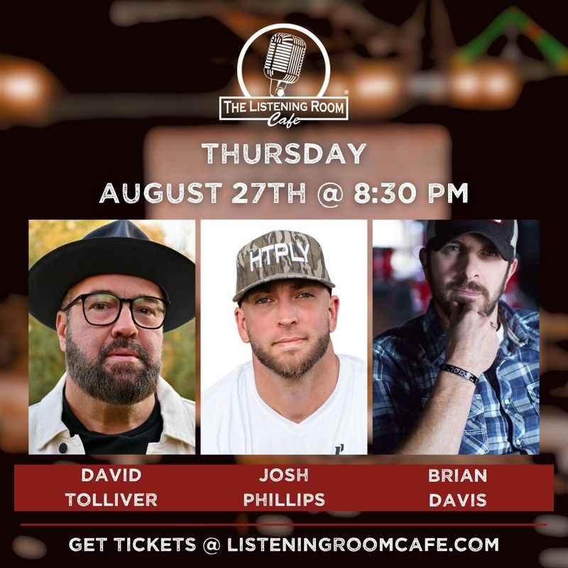 DAVID TOLLIVER, JOSH PHILLIPS, &amp; BRIAN DAVIS