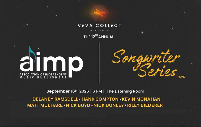AIMP SONGWRITER SERIES HOSTED BY BLAKE PENDERGRASS &amp; MATT DRAGSTREM