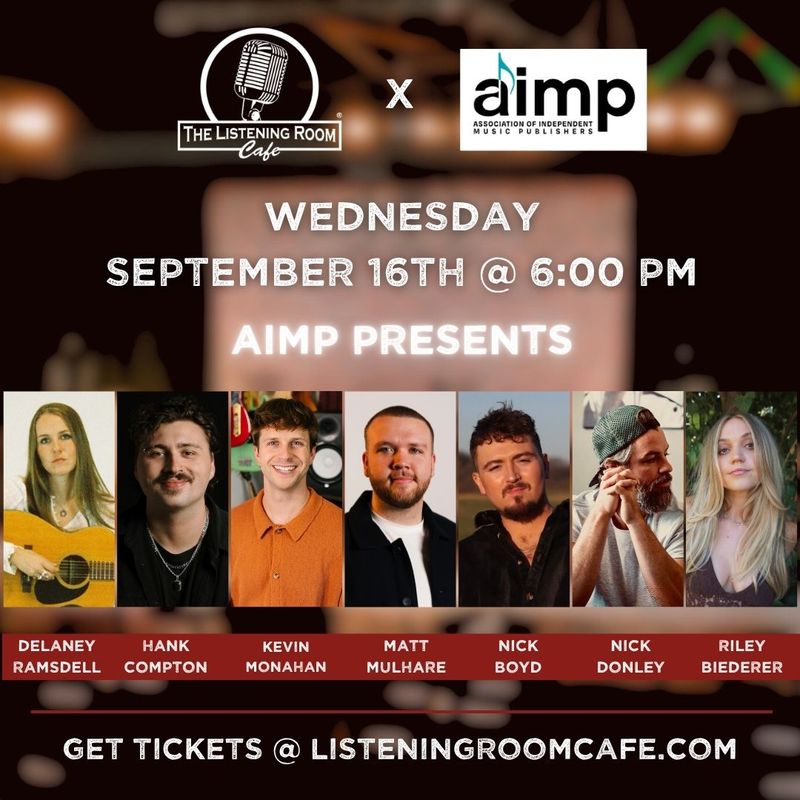 AIMP SONGWRITER SERIES HOSTED BY BLAKE PENDERGRASS &amp; MATT DRAGSTREM