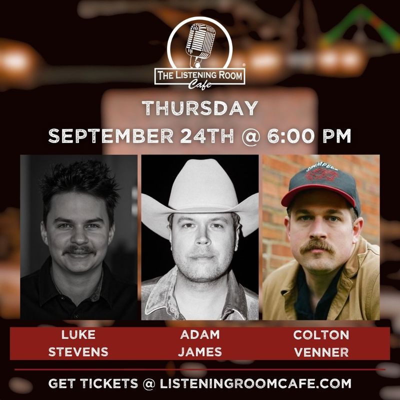 LUKE STEVENS, ADAM JAMES, &amp; CAM NEWBY