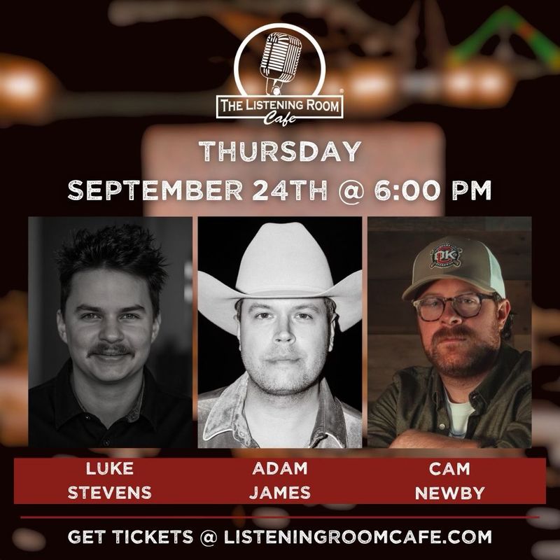 LUKE STEVENS, ADAM JAMES, &amp; CAM NEWBY