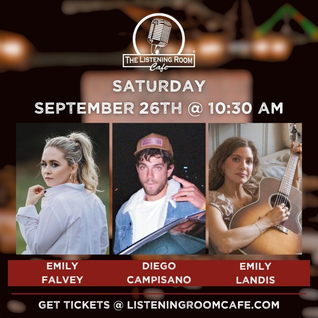 EMILY FALVEY, DIEGO CAMPISANO, &amp; EMILY LANDIS