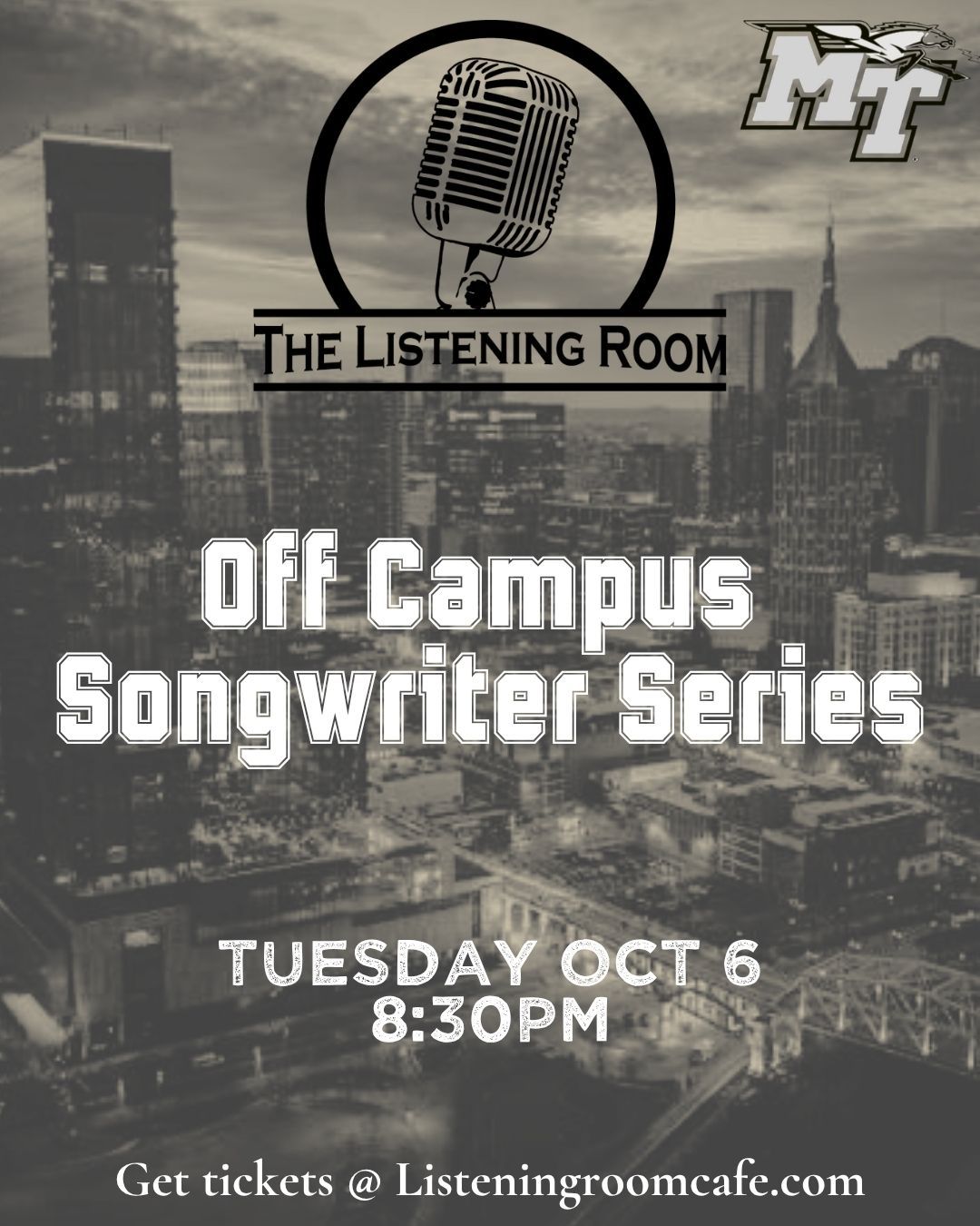 OFF CAMPUS SONGWRITER SERIES: MTSU NIGHT!