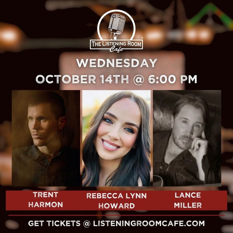 TRENT HARMON, REBECCA LYNN HOWARD, &amp; LANCE MILLER