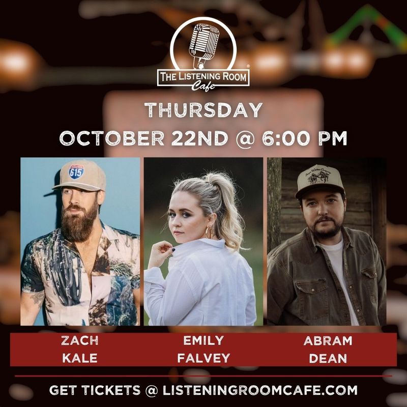 ZACH KALE, EMILY FALVEY, &amp; ABRAM DEAN