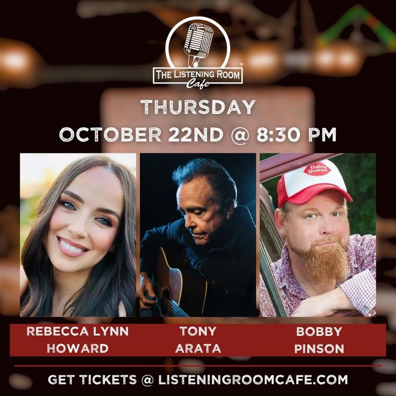 REBECCA LYNN HOWARD, TONY ARATA, &amp; BOBBY PINSON