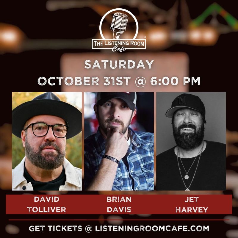 DAVID TOLLIVER, BRIAN DAVIS, &amp; JET HARVEY