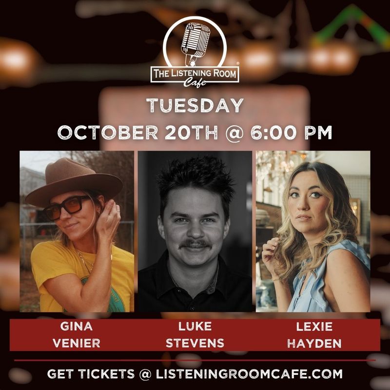 GINA VENIER, LUKE STEVENS, &amp; LEXIE HAYDEN