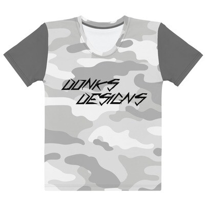 Women's Snow Camo T-shirt