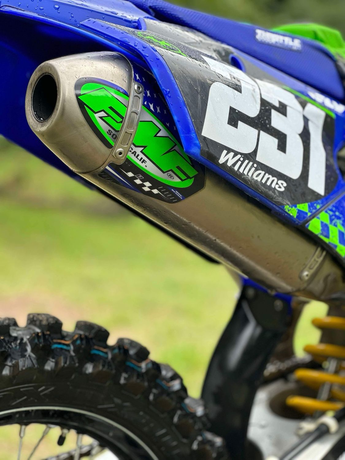 FMF Factory 4.1 RCT Exhaust Sticker – Motocross & Dirt Bike Decal