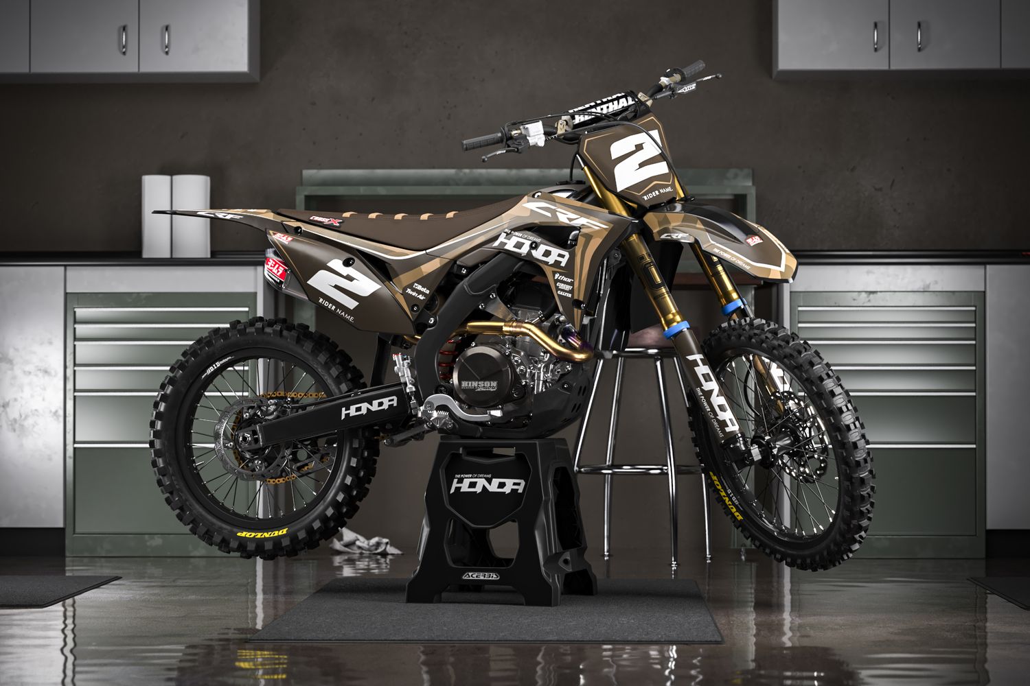 Camo Lightning Semi Custom