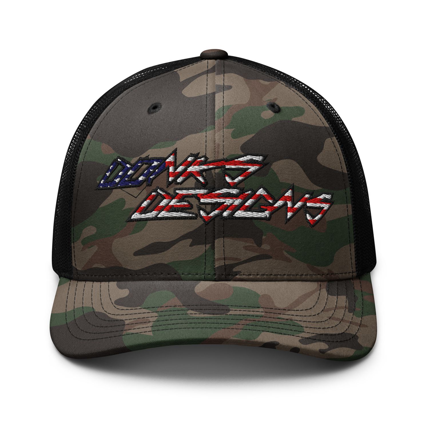 Donks Camouflage trucker hat