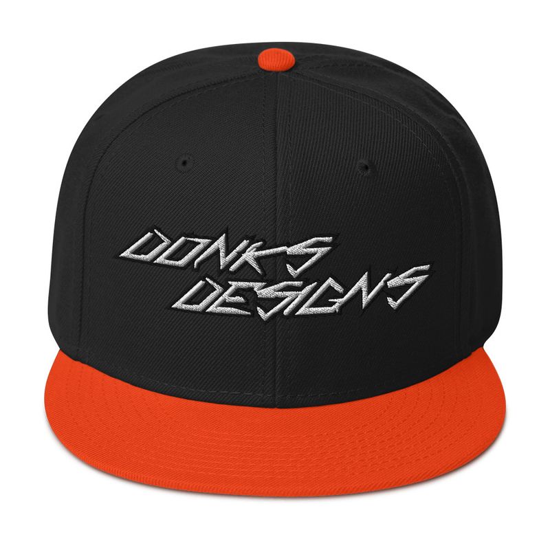 Donks Flat Bill Snapback Hat