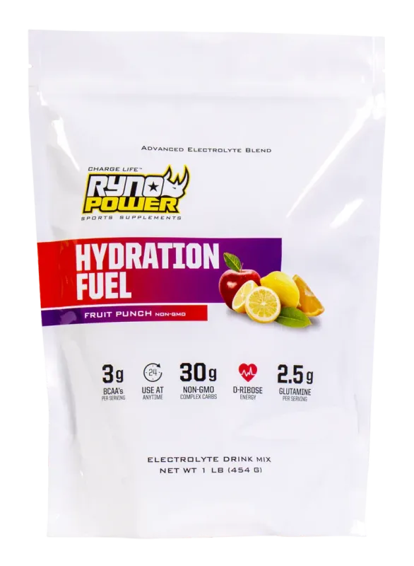 Fruit Punch HYDRATION FUEL Electrolyte Drink Mix